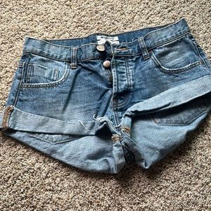 One teaspoon denim shorts
